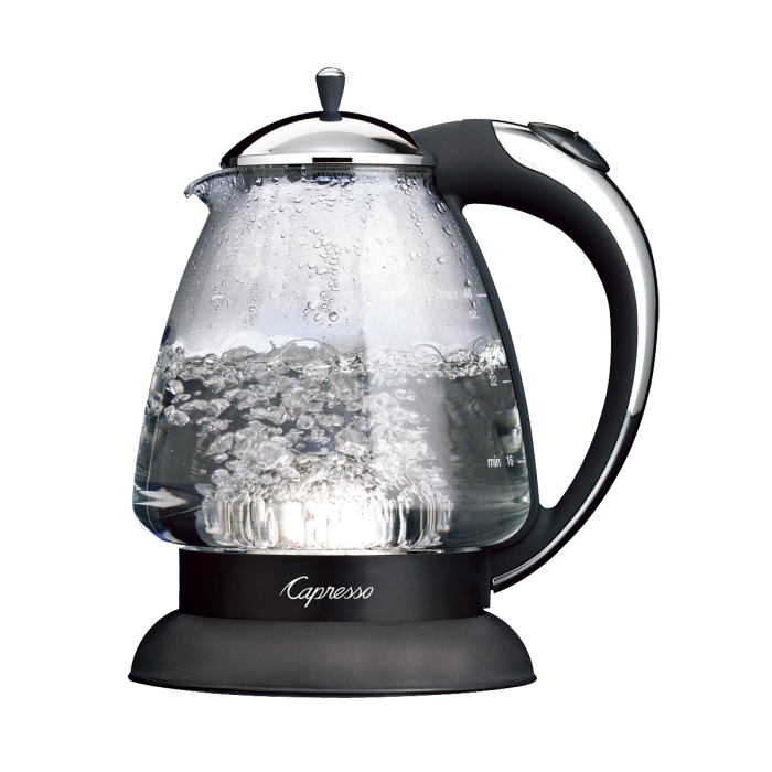 その他 Capresso H2O Plus Water Kettle, Matte Silver, 48-Ounce by Capresso Electric Glass Kettle H2O PLUS Capresso